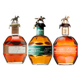 Blanton's Straight from the Barrel Bourbon & Green Label & Gold Foreign Edition Bundle