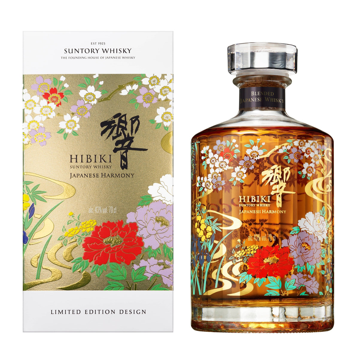 Hibiki Harmony Ryusui Hyakka Limited Edition Japanese Whisky