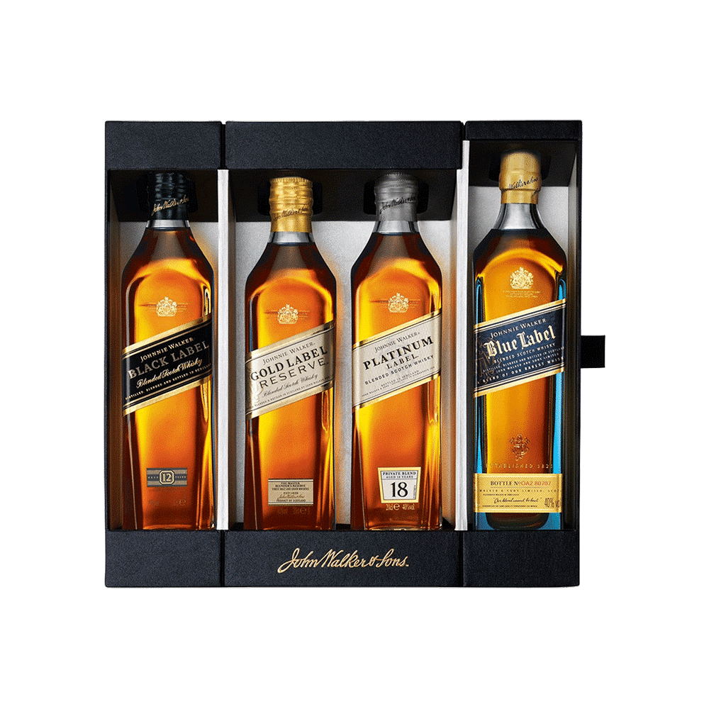 Johnnie Walker Collection Gift Set 4/200ml