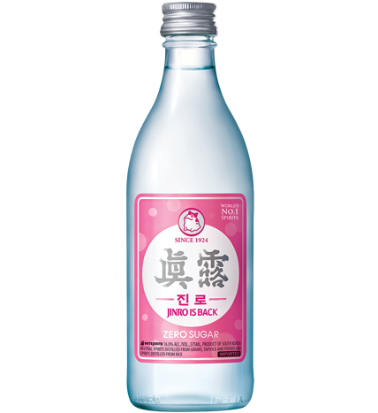 Buy Jinro Is Back Zero Sugar Soju Online -Supreme Booze