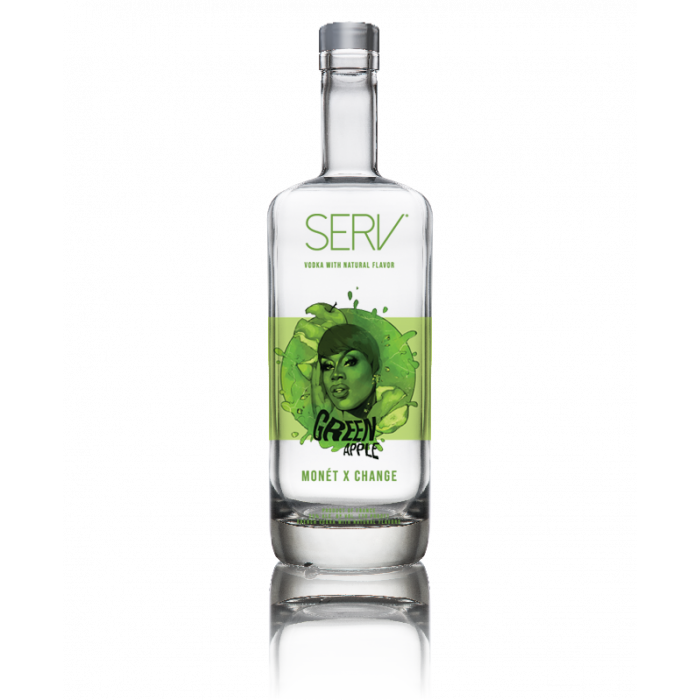 Buy SERV Vodka Monét X Change Green Apple Online -Supreme Booze