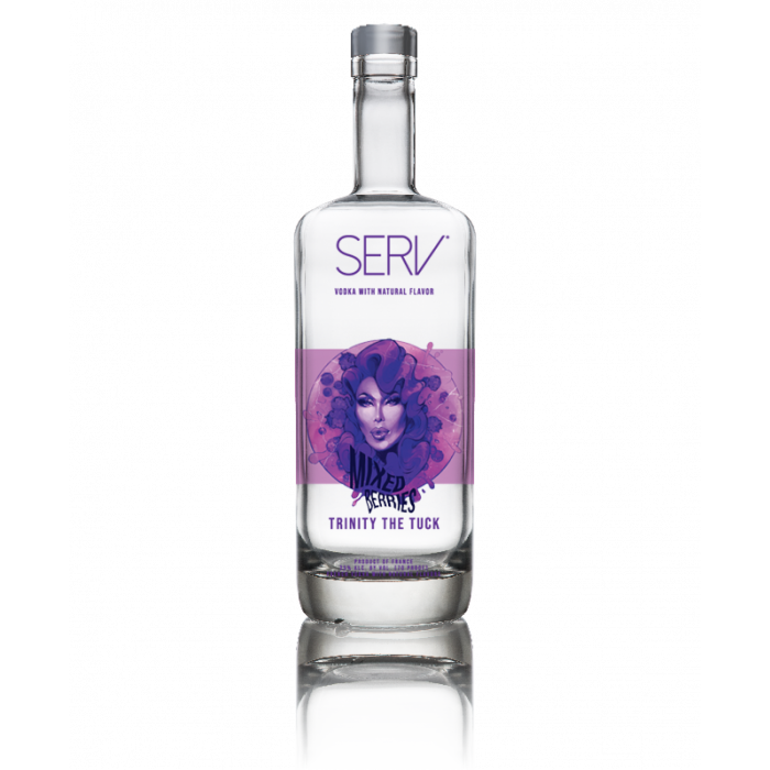 Buy SERV Vodka Trinity the Tuck Mixed Berries Online -Supreme Booze