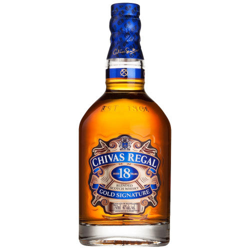 Chivas Regal 18 Year Old Gold Signature Blended Scotch Whisky