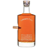 Liberty Call Special Reserve Bourbon Whiskey '50 Caliber Bullet Bottle'