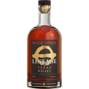 Balcones Lineage Texas Single Malt Whisky