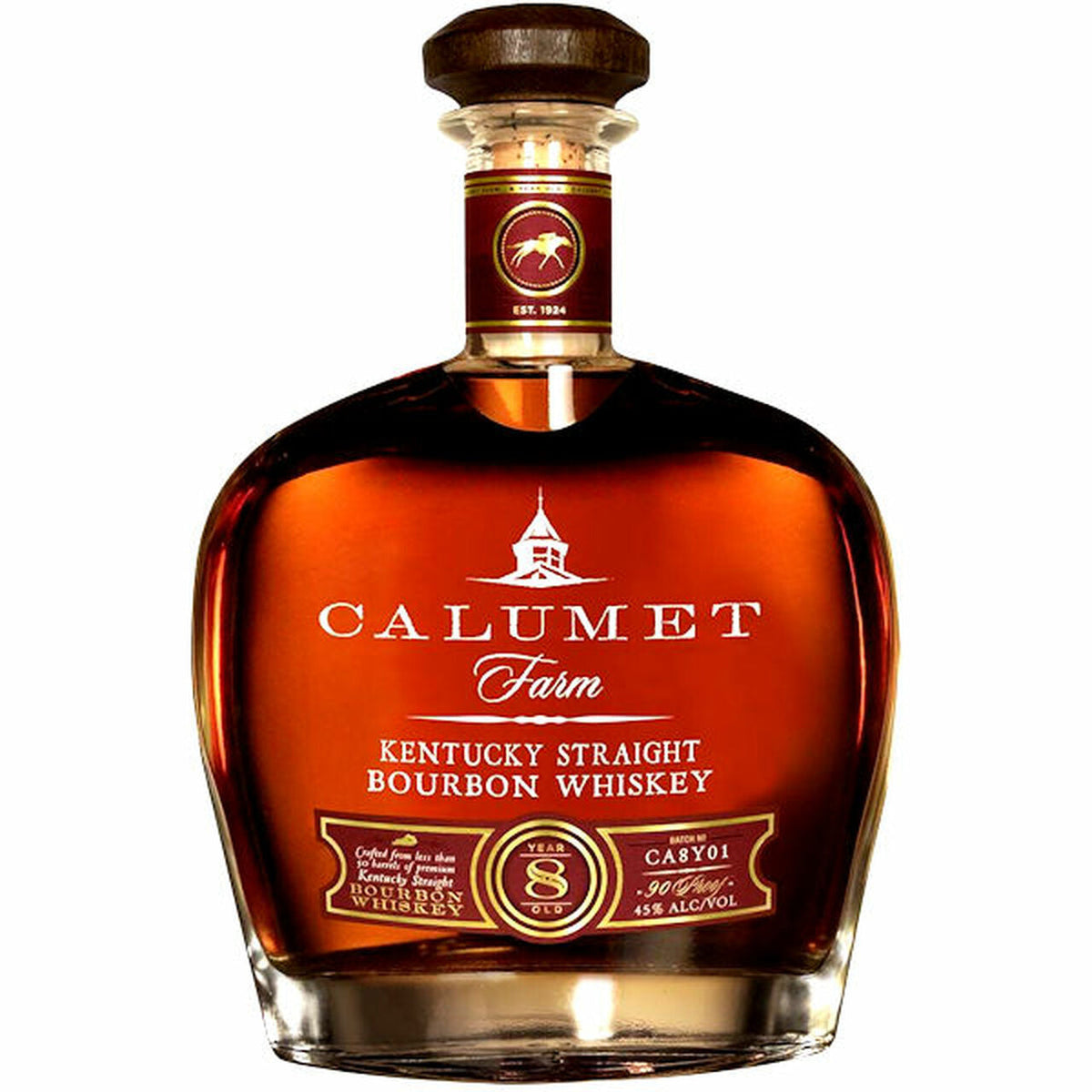 Calumet Farm 8 Year Old Kentucky Straight Bourbon Whiskey