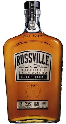 Rossville Union Barrel Proof Rye Whiskey