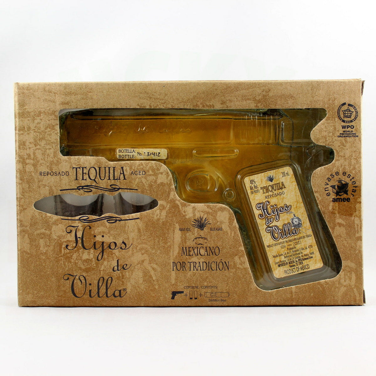 Hijos De Villa Pistol Reposado Tequila 200ml