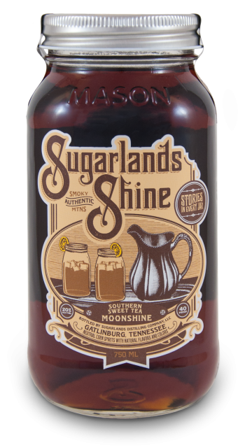 Sugarlands Southern Sweet Tea Moonshine - Moonshine